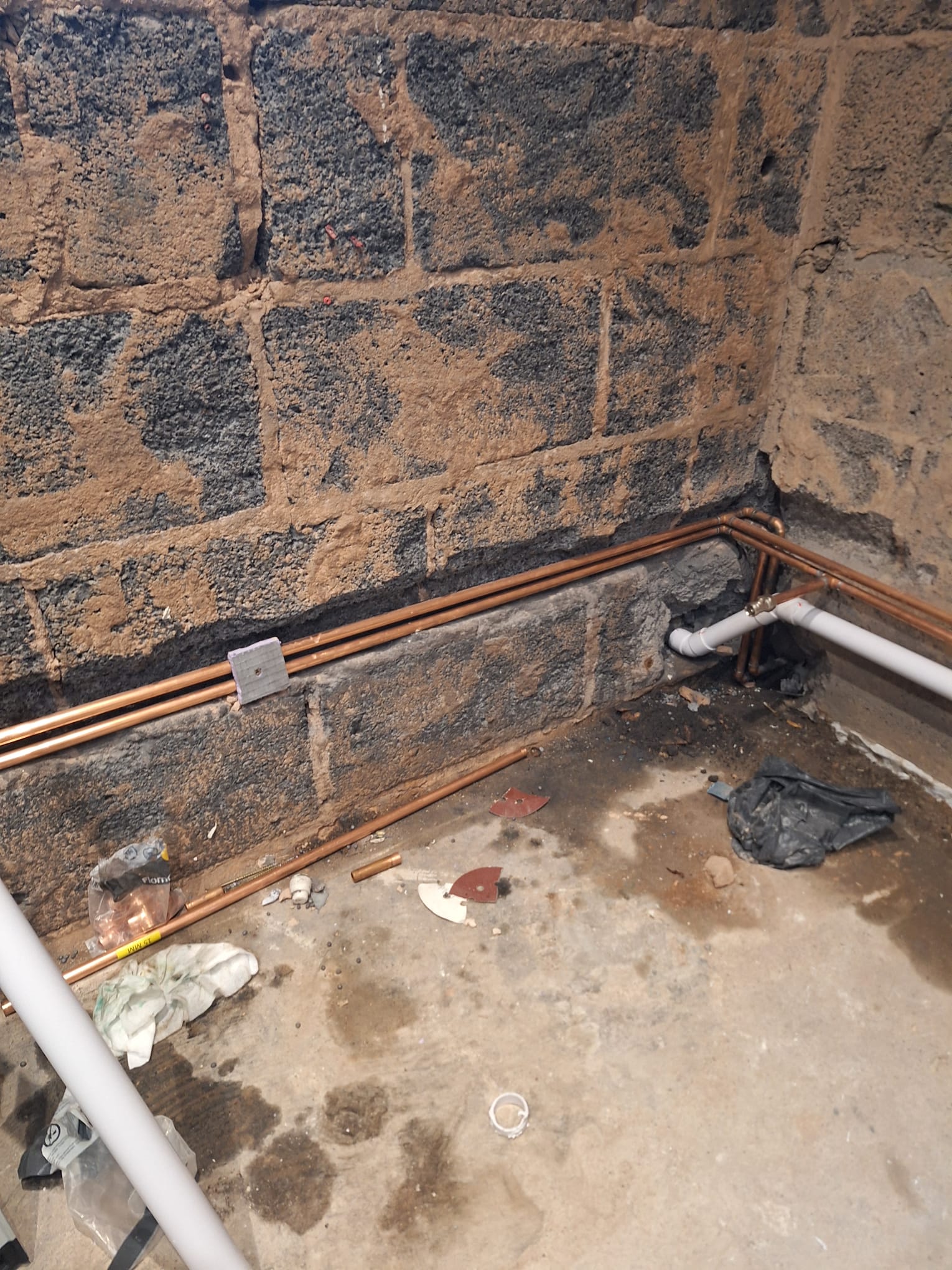 Before renovation, raw condition